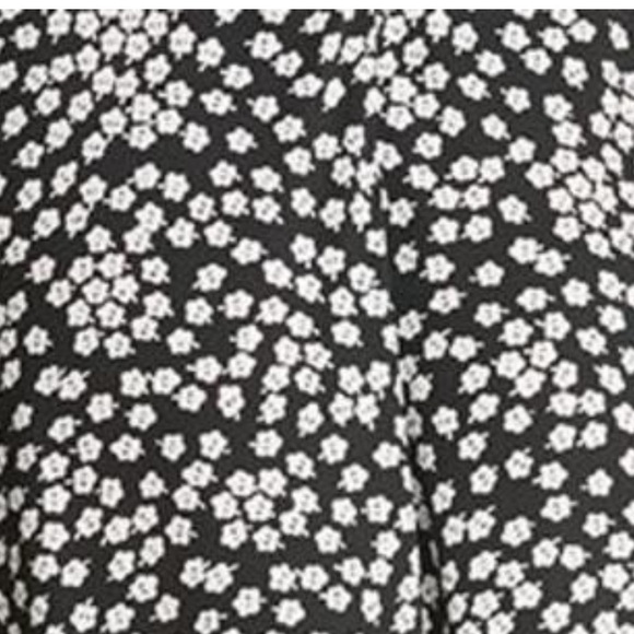 DKNY Womens Black Floral Sleeveless V Neck Maxi Dress SZ 4 - Picture 5 of 9